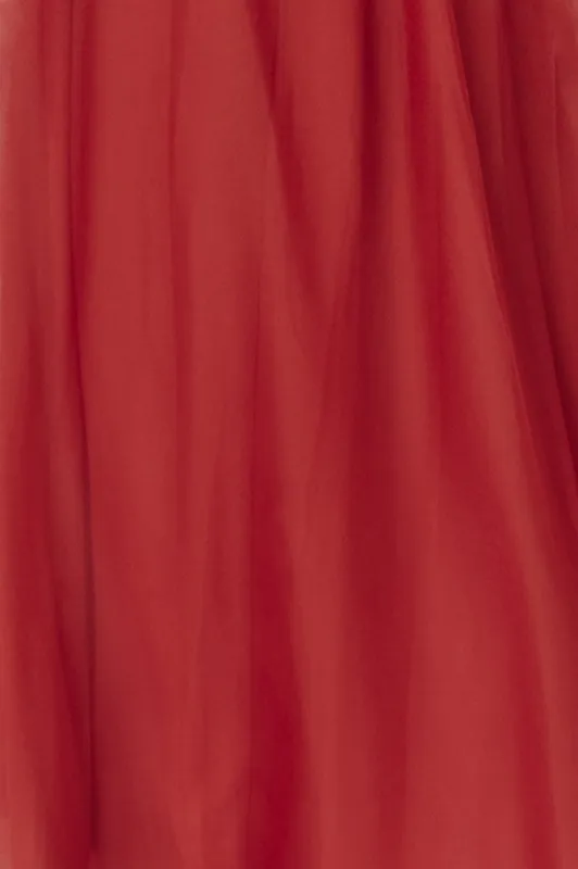 Fabric Swatch - Layla Tulle | Terracotta sold by Baltic Born