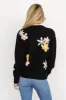 Roxy Sweater | Black Flower sold by Baltic Born