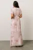 Alexandria Smocked Maxi Dress | Blush Floral sold by Baltic Born