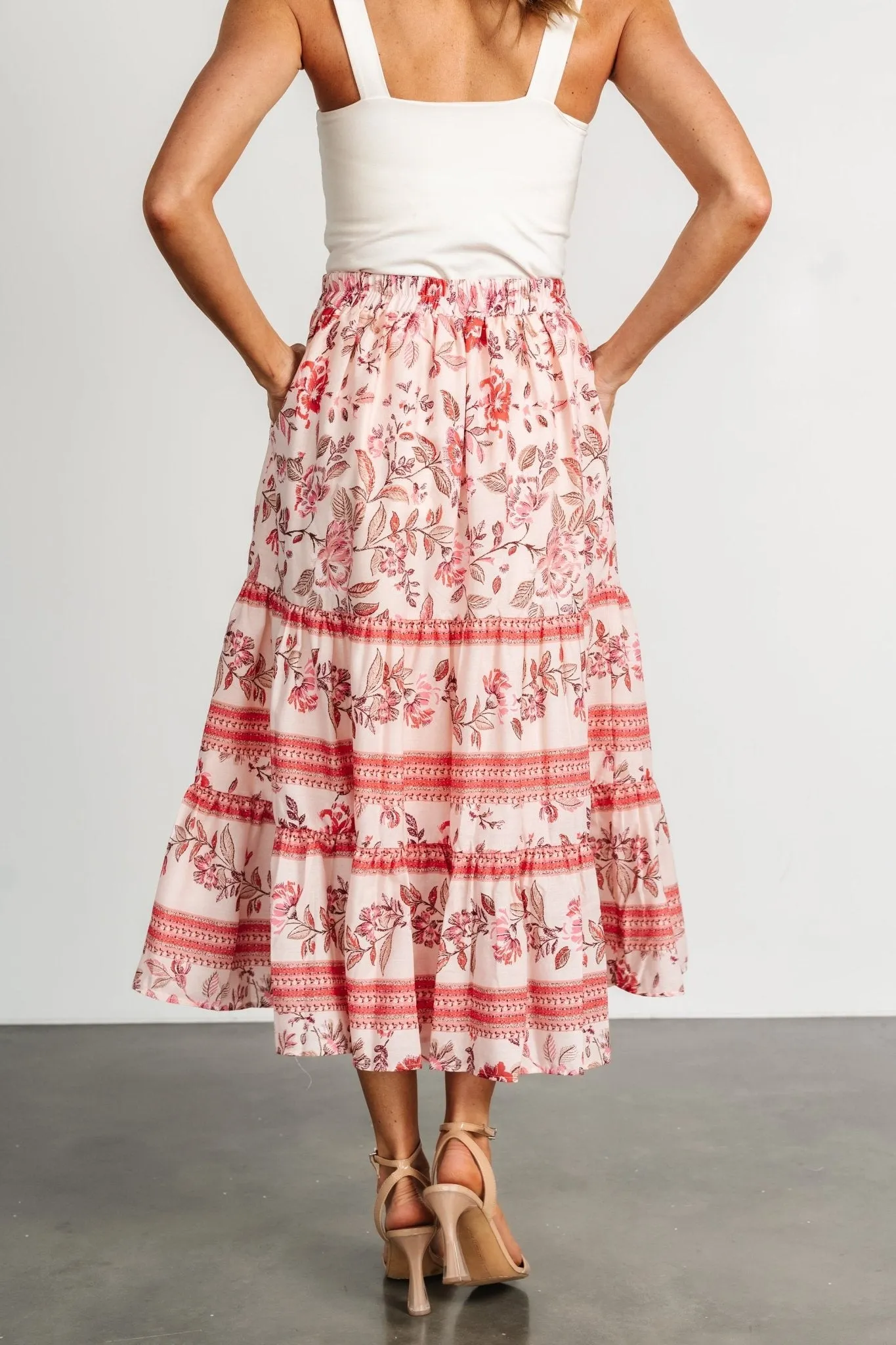 Meg Skirt | Blush Multi sold by Baltic Born product image thumbnail 3