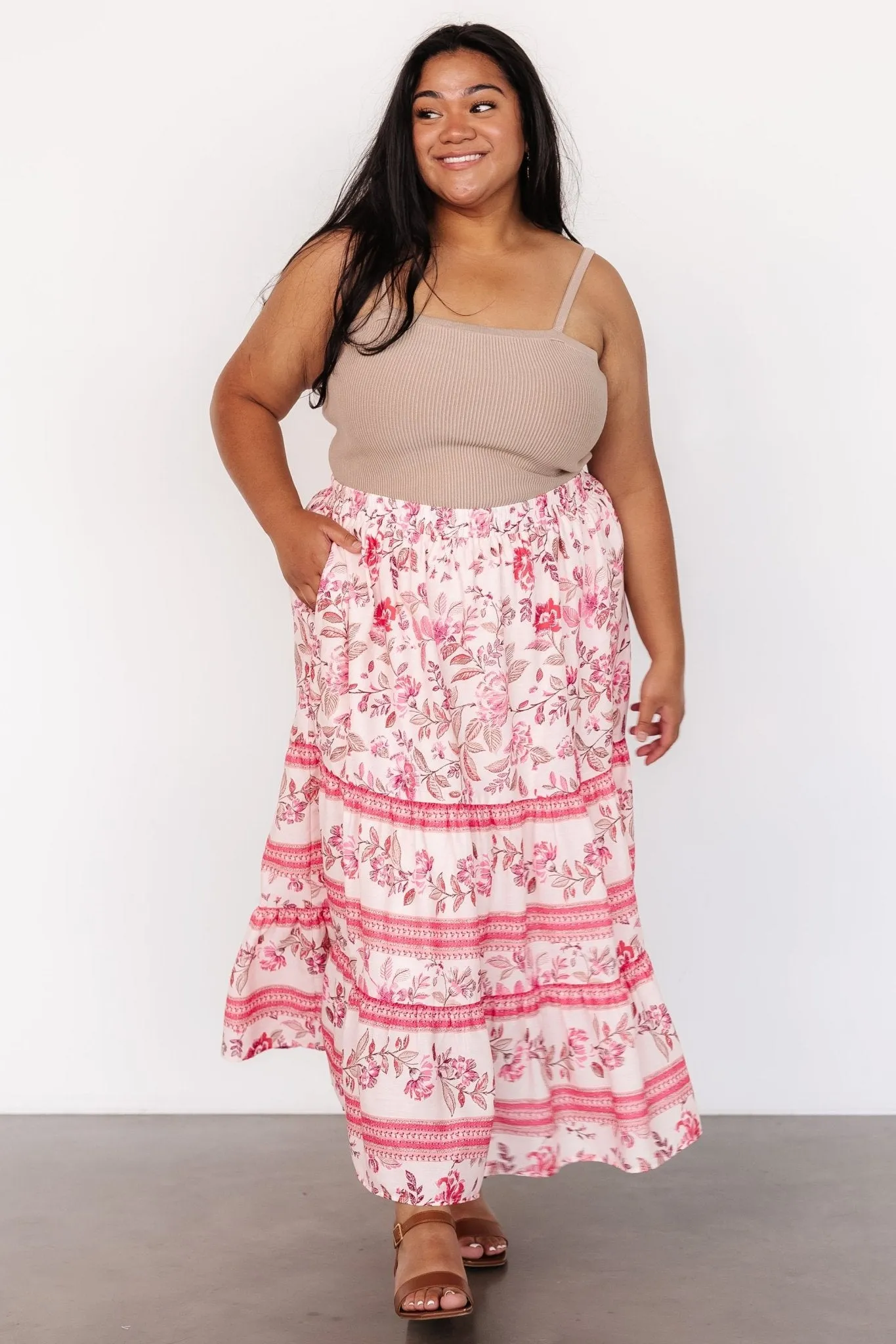 Meg Skirt | Blush Multi sold by Baltic Born product image thumbnail 4