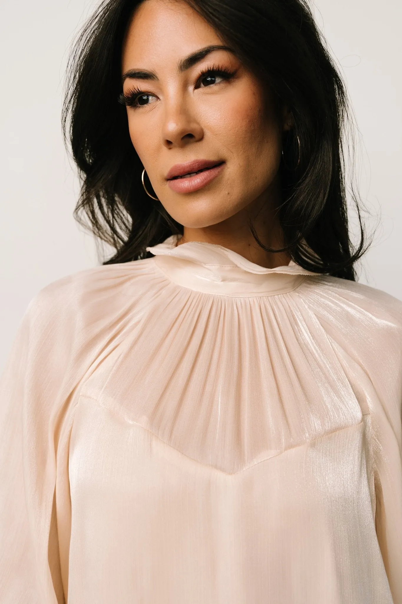 Maeve Shimmer Top | Champagne sold by Baltic Born product image thumbnail 3