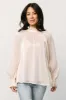 Maeve Shimmer Top | Champagne sold by Baltic Born