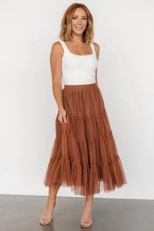 Galena Tulle Skirt | Copper sold by Baltic Born