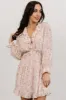 Doris Mini Dress | Blush Floral sold by Baltic Born