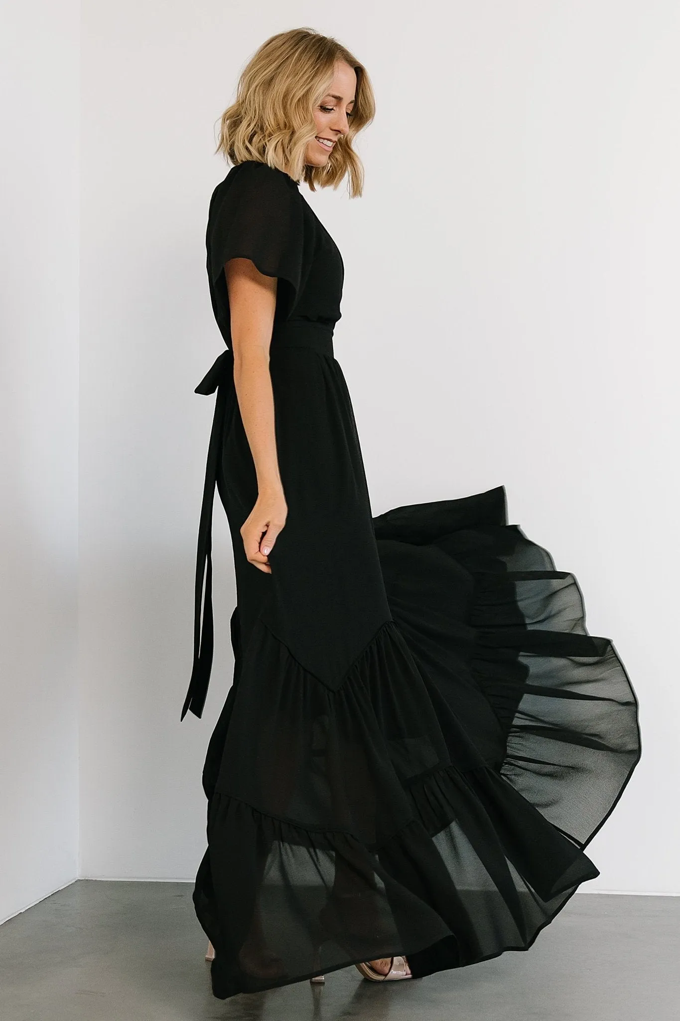 Katherine Maxi Dress | Black sold by Baltic Born product image thumbnail 3