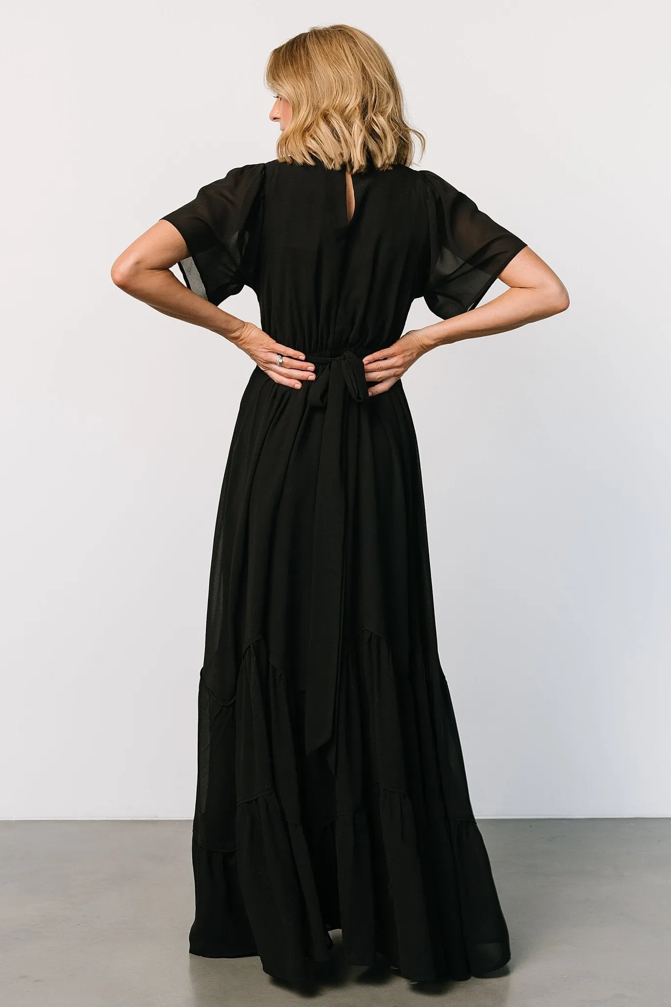 Katherine Maxi Dress | Black sold by Baltic Born product image thumbnail 4