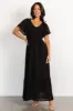 Monica Smocked Dress | Black sold by Baltic Born