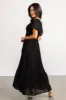 Monica Smocked Dress | Black sold by Baltic Born