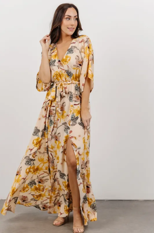 Corinth Maxi Dress | Butterfly Blooms sold by Baltic Born