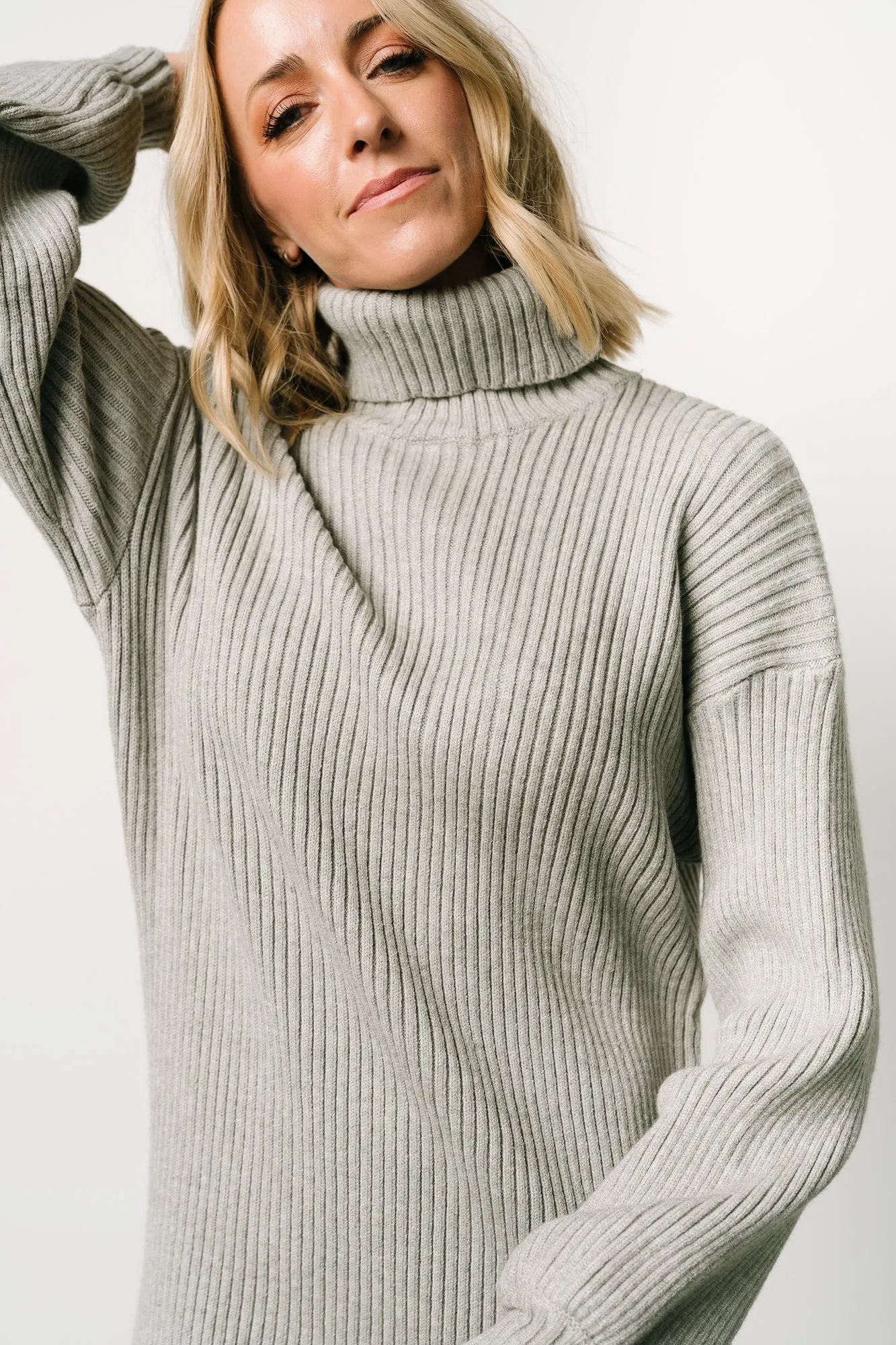 Julianne Sweater Dress | Light Gray sold by Baltic Born product image thumbnail 2