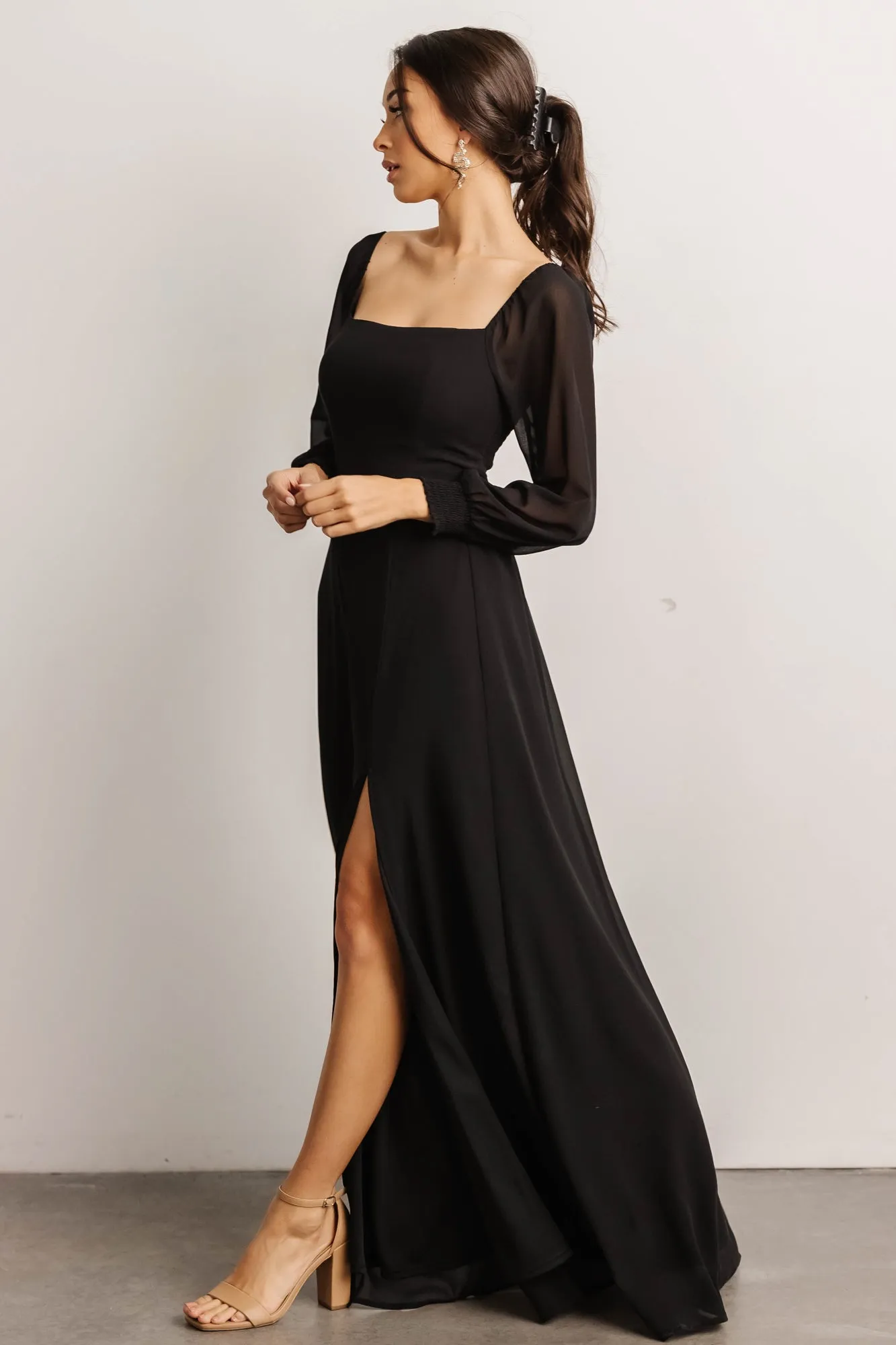 Giselle Maxi Dress | Black sold by Baltic Born product image thumbnail 2