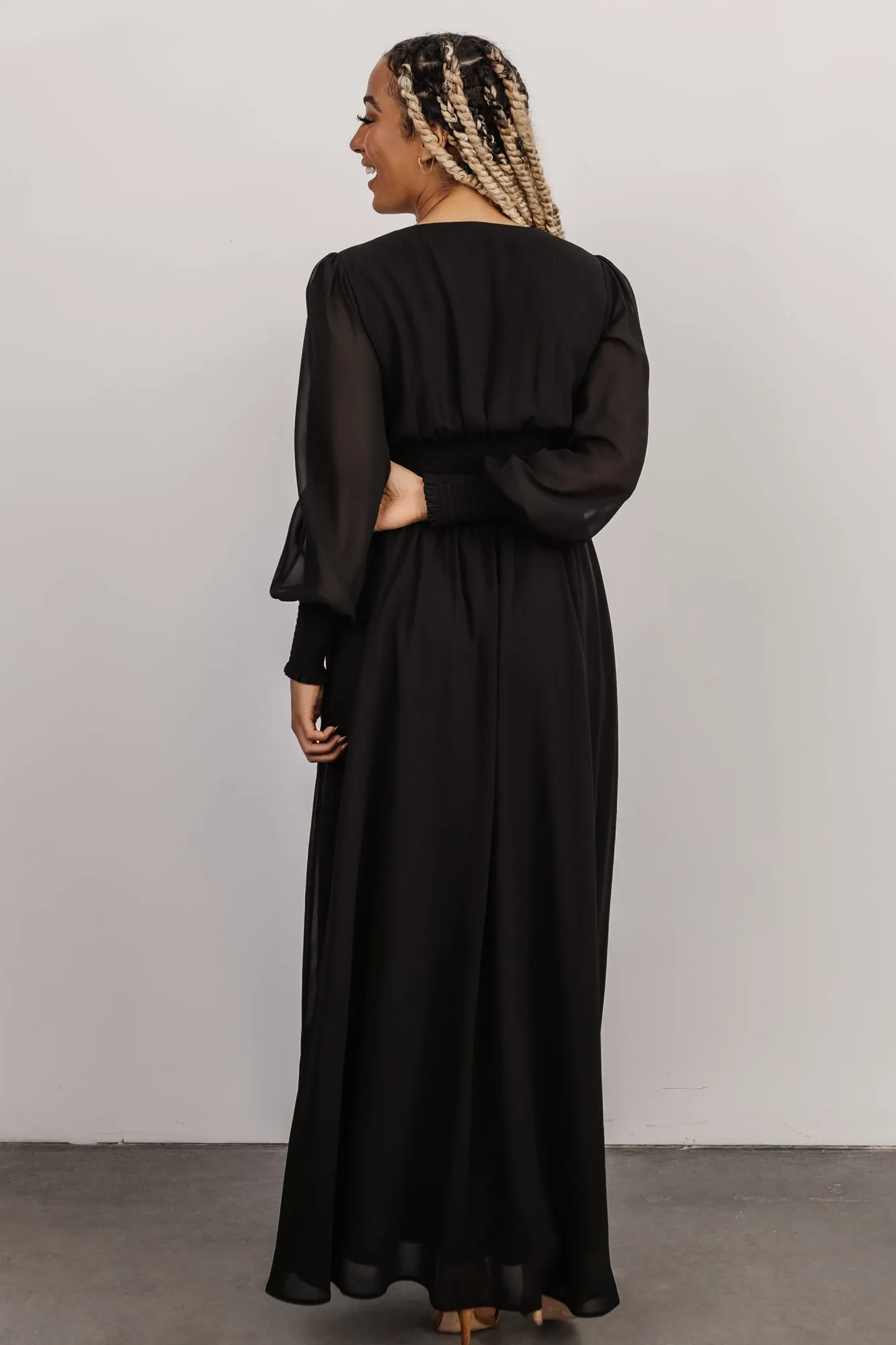Olivia Maxi Dress | Black sold by Baltic Born product image thumbnail 5
