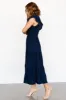 Afton Smocked Tiered Dress | Navy sold by Baltic Born