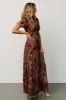 Leslie Velvet Maxi Dress | Dusty Clove sold by Baltic Born