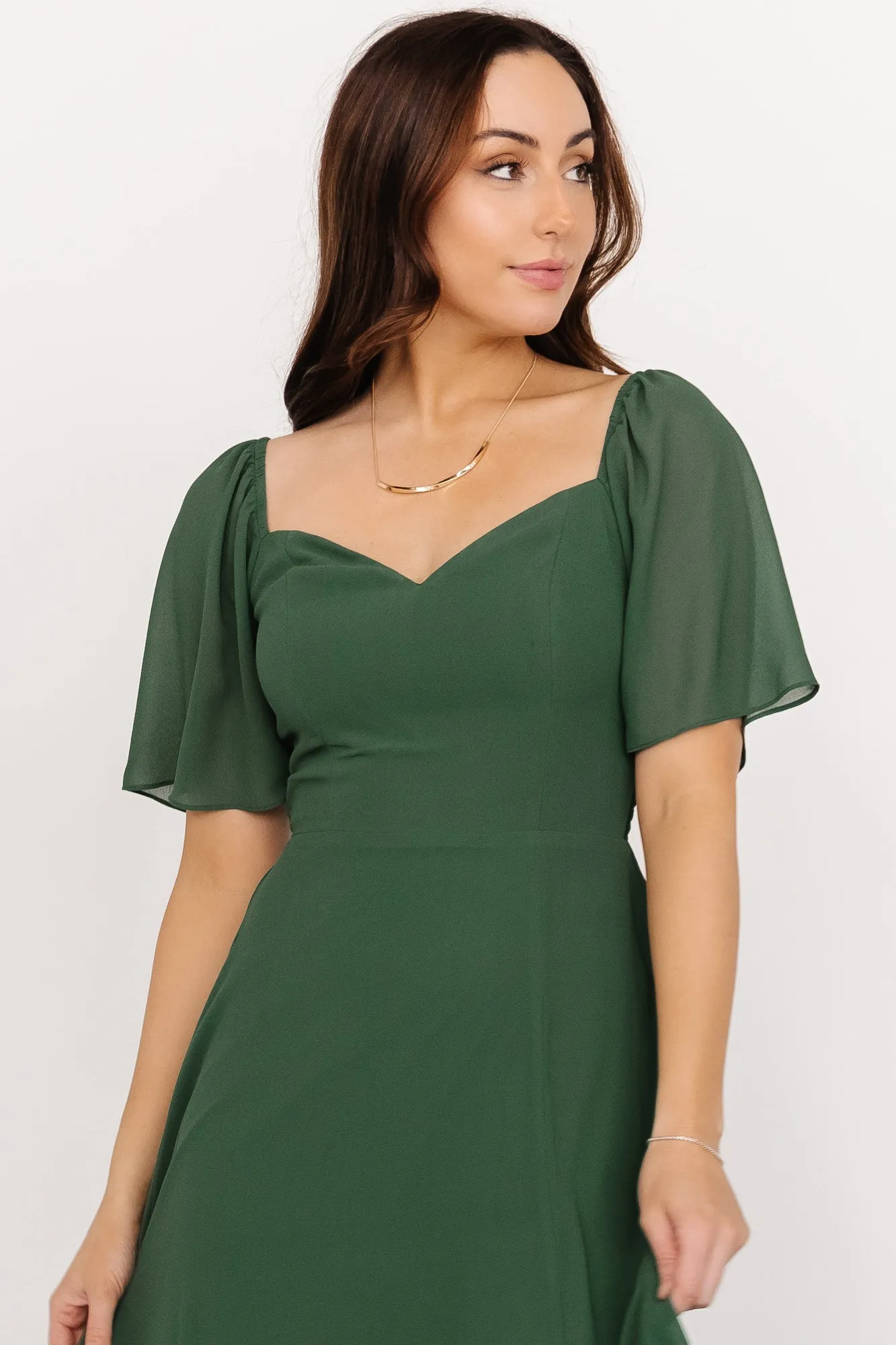 Sierra Sweetheart Maxi Dress | Evergreen sold by Baltic Born product image thumbnail 2