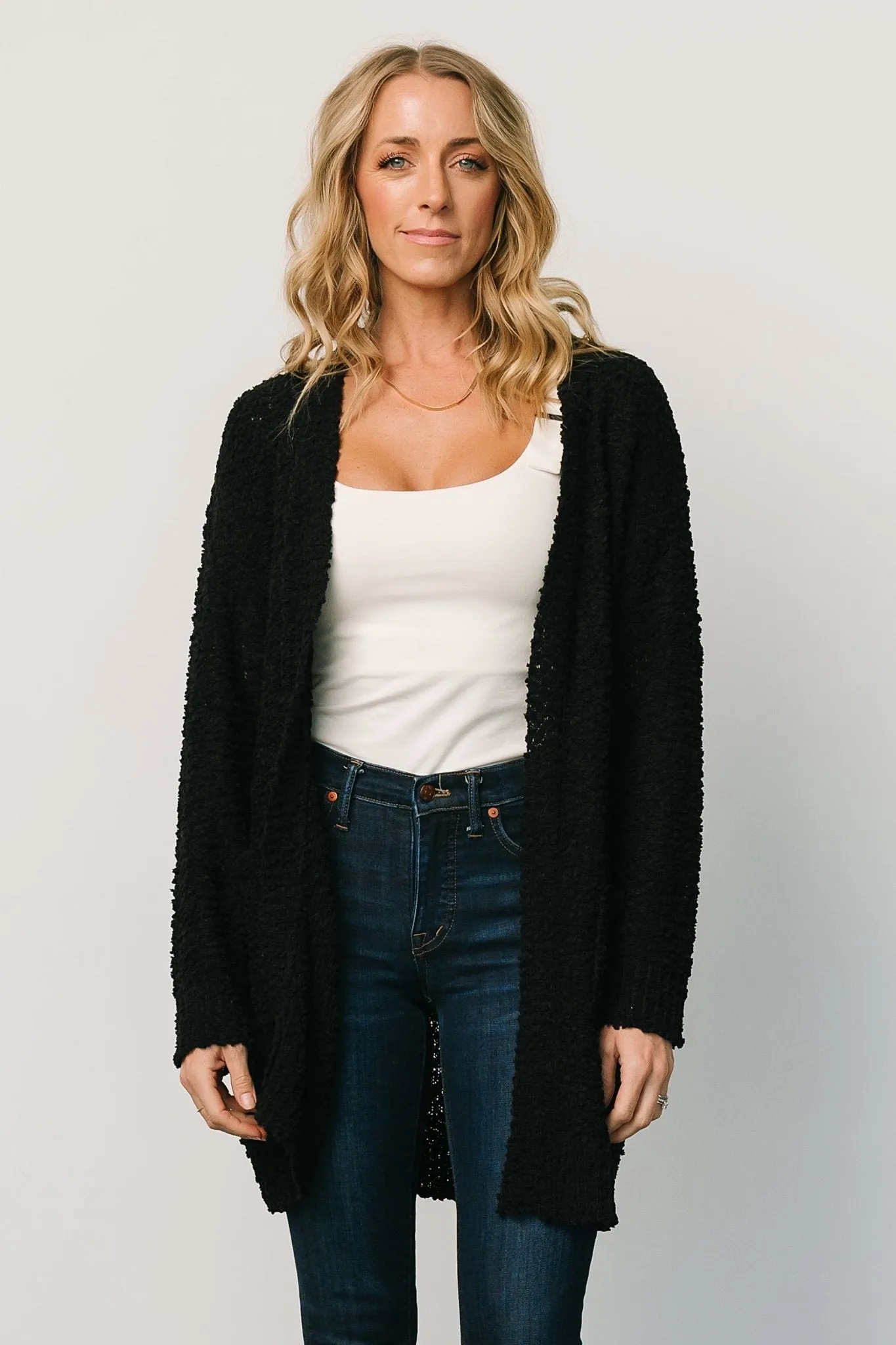 Oxford Pocket Cardigan | Black sold by Baltic Born product image thumbnail 2