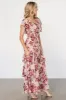 Carina Off Shoulder Maxi Dress | Nude + Rose sold by Baltic Born