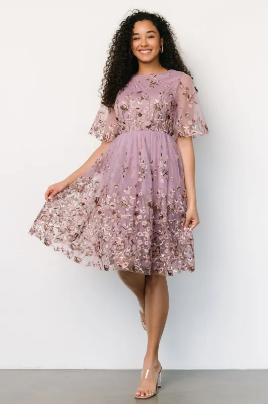 Duchess Tulle Dress | Lilac Garden sold by Baltic Born