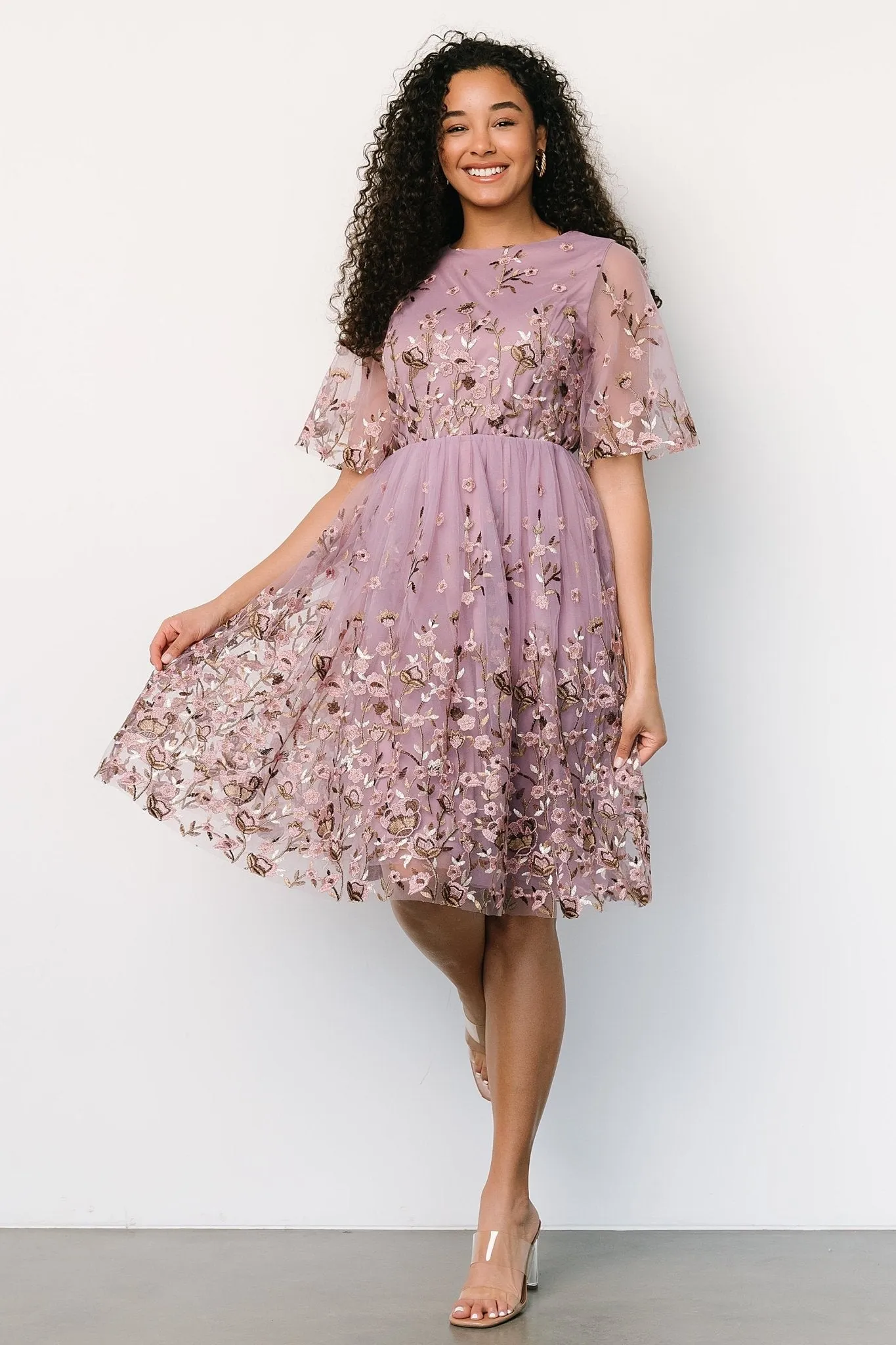 Duchess Tulle Dress | Lilac Garden sold by Baltic Born