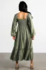 Brittany Long Sleeve Dress | Olive sold by Baltic Born