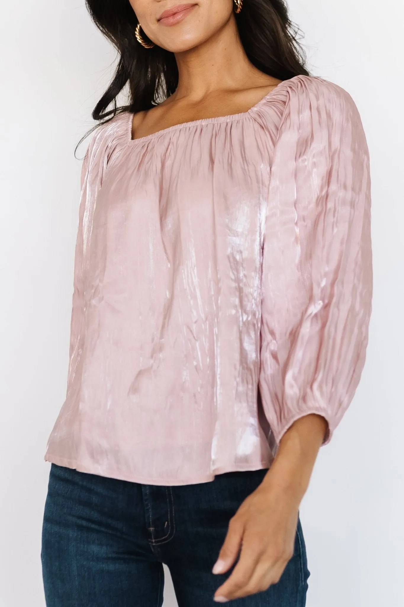 Meredith Top | Mauve sold by Baltic Born product image thumbnail 5