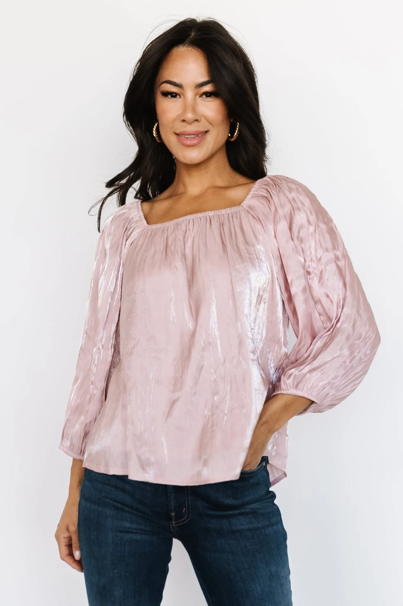 Meredith Top | Mauve sold by Baltic Born product image thumbnail 4