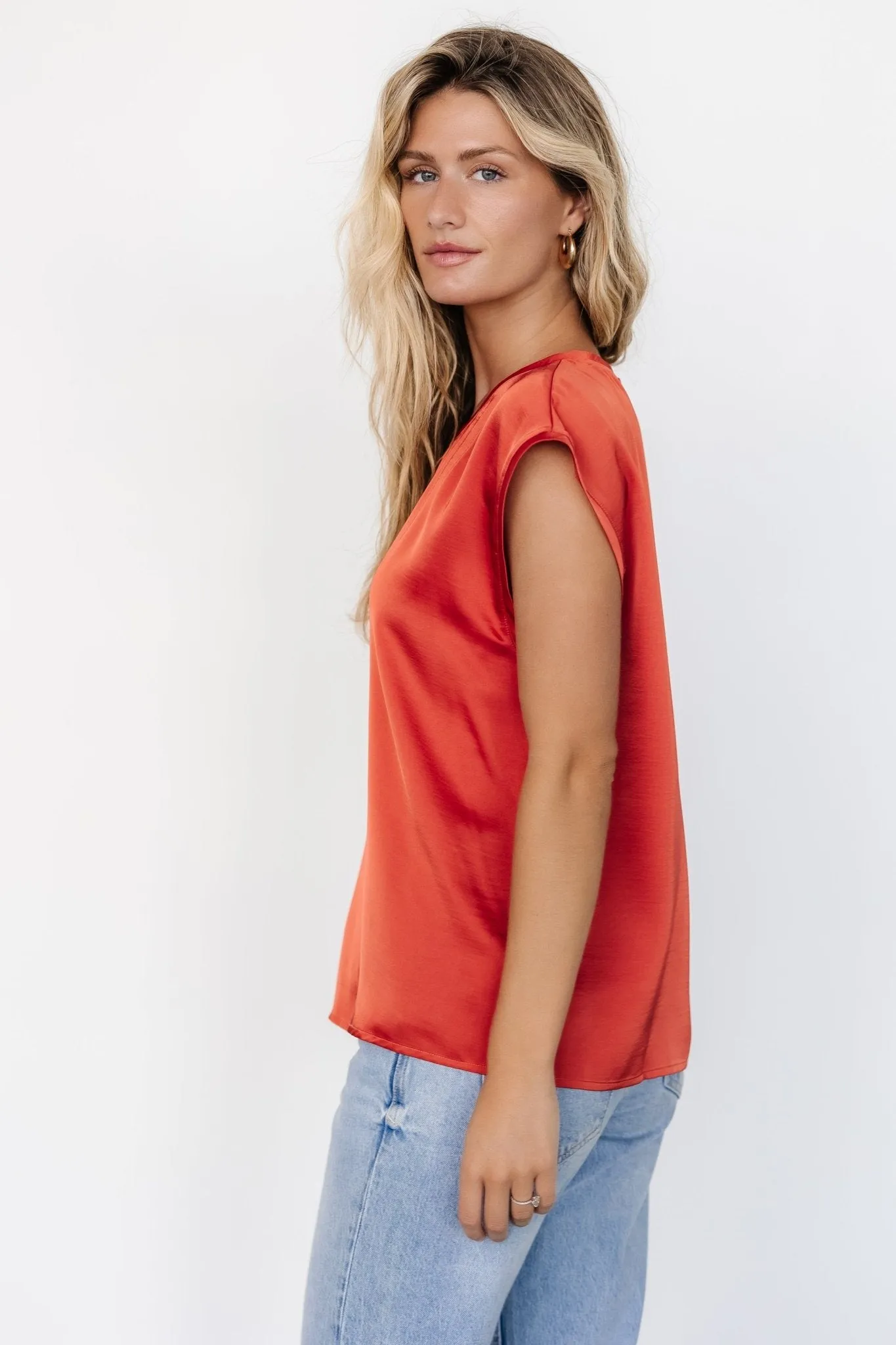 Adina Top | Rust sold by Baltic Born product image thumbnail 2