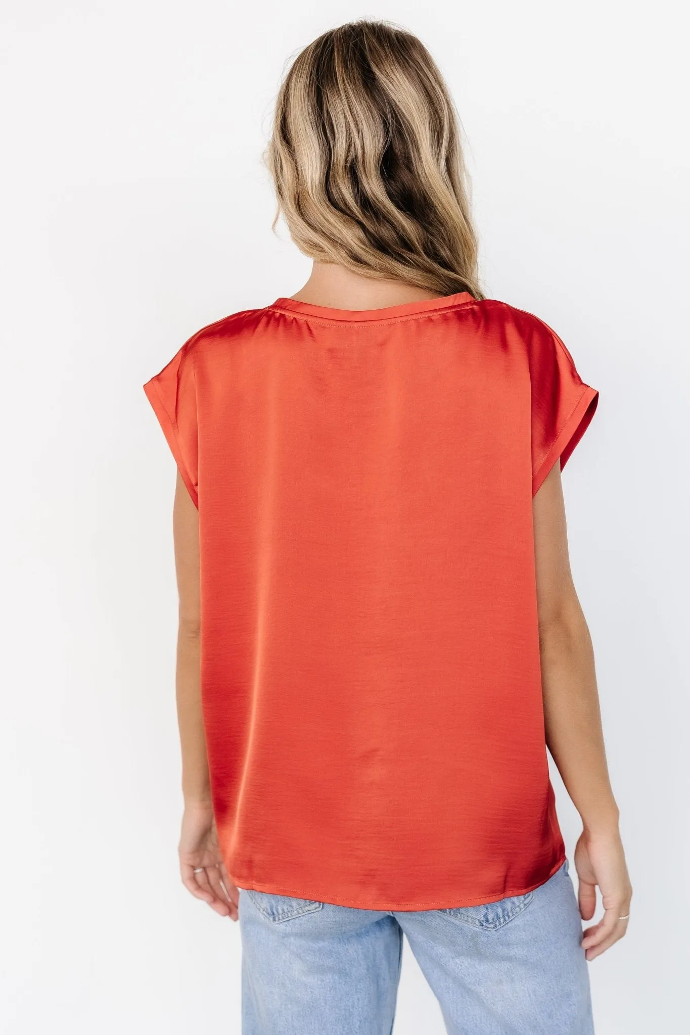 Adina Top | Rust sold by Baltic Born product image thumbnail 4