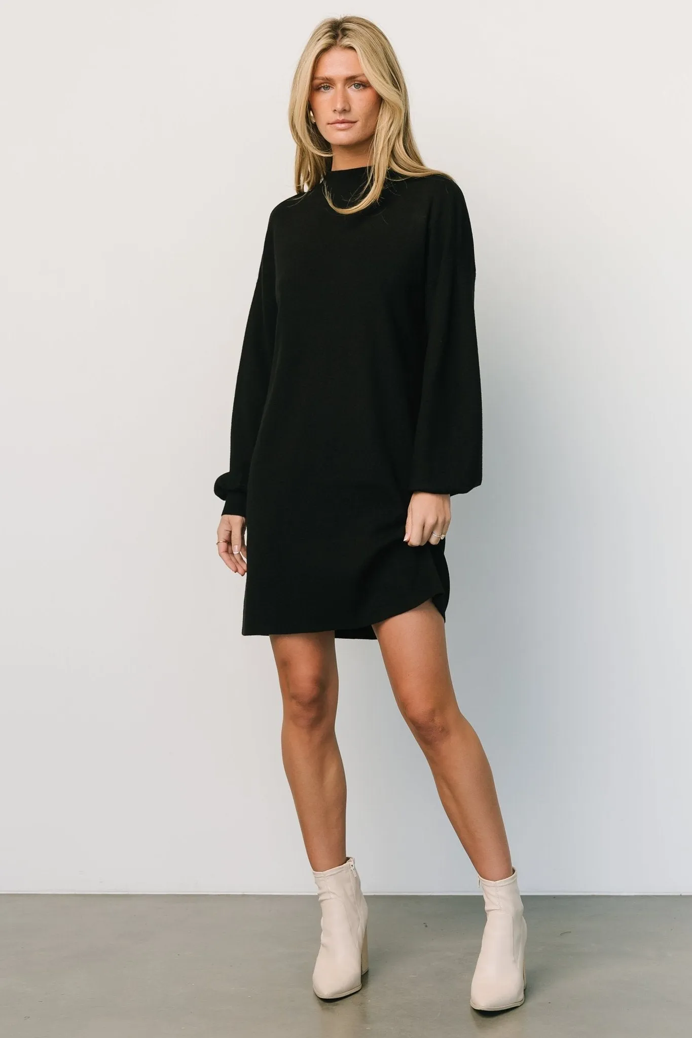 Jennings Sweater Dress | Black sold by Baltic Born product image thumbnail 2