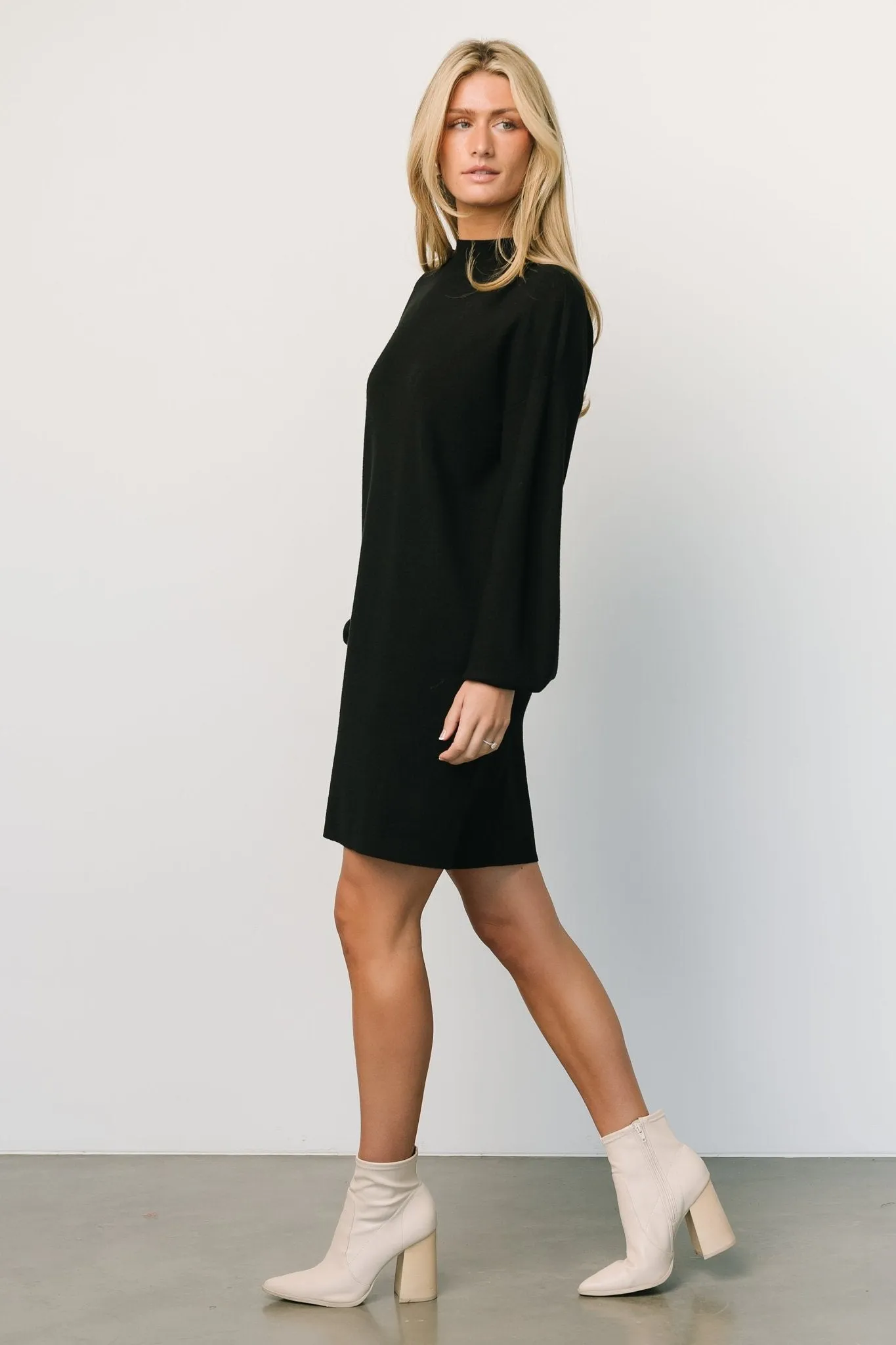 Jennings Sweater Dress | Black sold by Baltic Born product image thumbnail 5