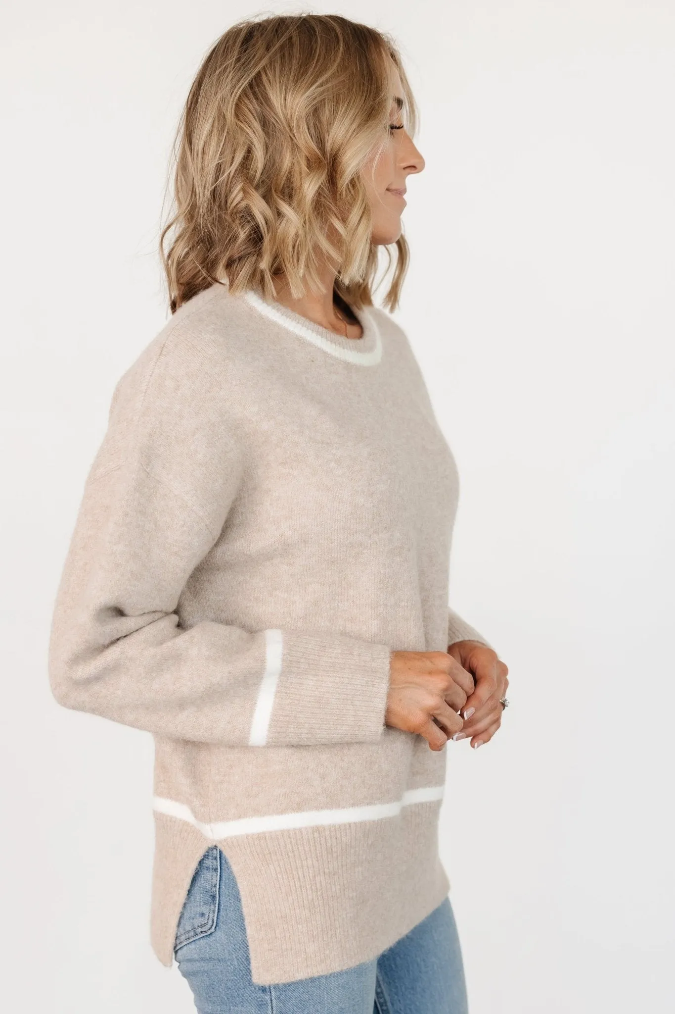 Levine Sweater | Natural sold by Baltic Born product image thumbnail 2