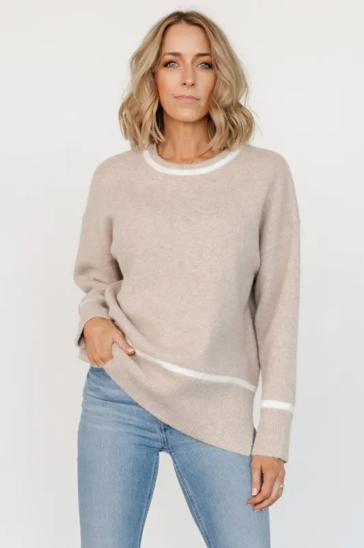 Levine Sweater | Natural sold by Baltic Born