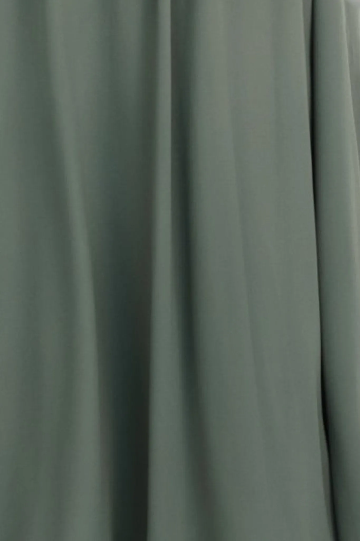 Fabric Swatch - Naomi Chiffon | Dark Sage sold by Baltic Born