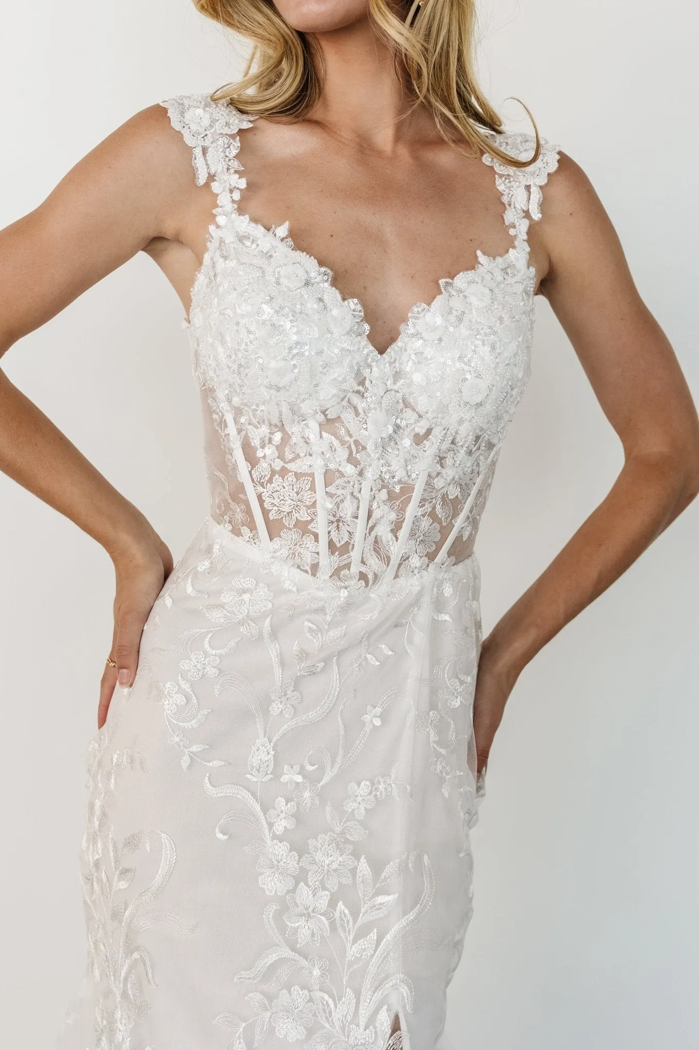 Obsession Bridal Gown | White sold by Baltic Born product image thumbnail 2