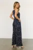 Sade Jumpsuit | Navy Print sold by Baltic Born