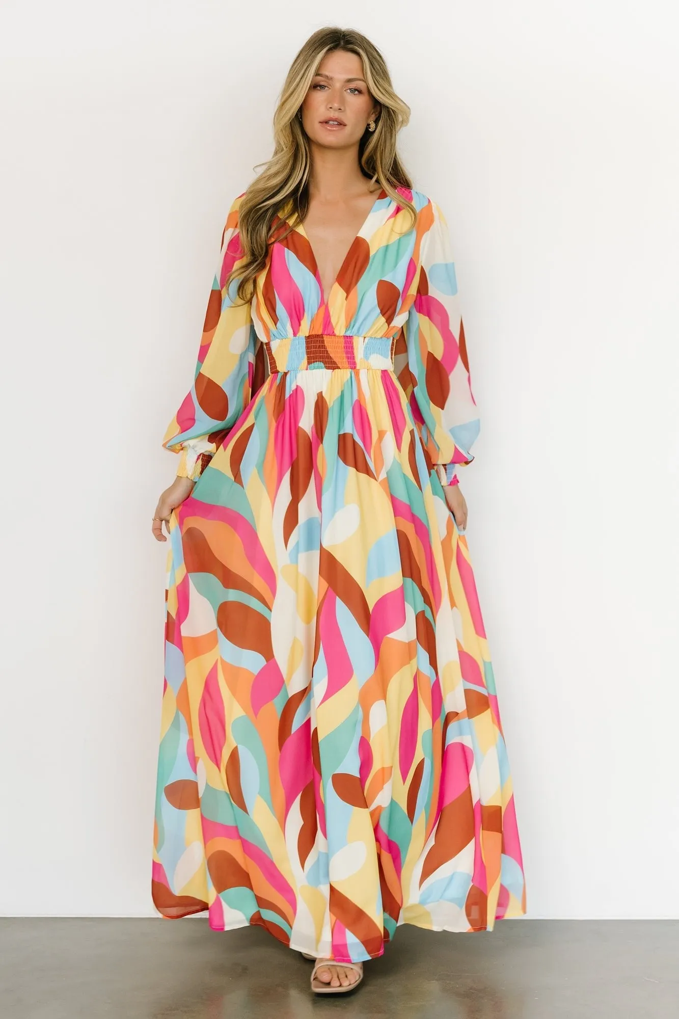 Lawson Maxi Dress | Multi Print sold by Baltic Born