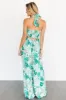 Wylde Cut Out Maxi Dress | Green Multi sold by Baltic Born