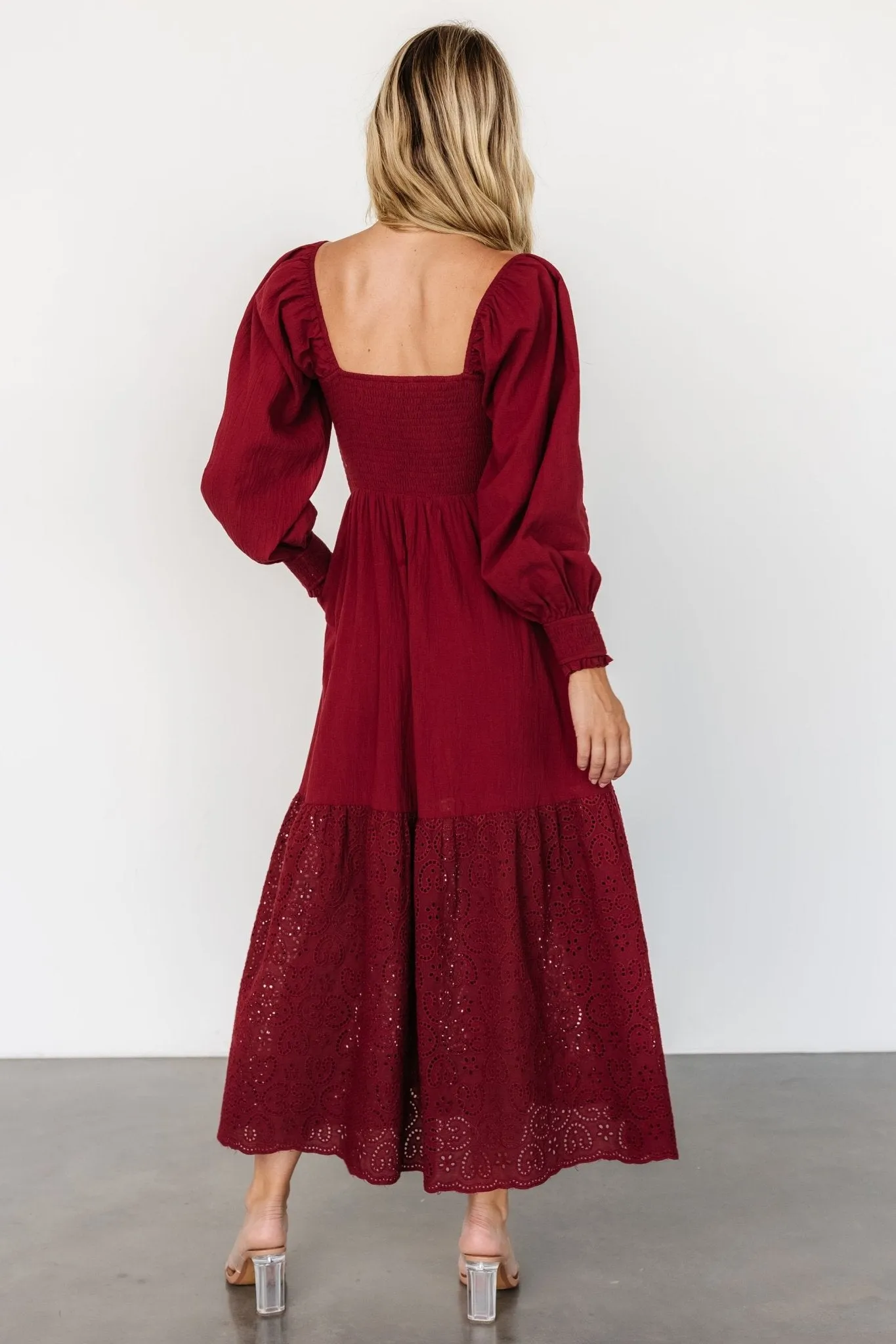 Marcella Maxi Dress | Wine sold by Baltic Born product image thumbnail 5