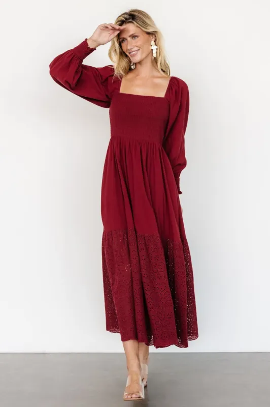 Marcella Maxi Dress | Wine sold by Baltic Born