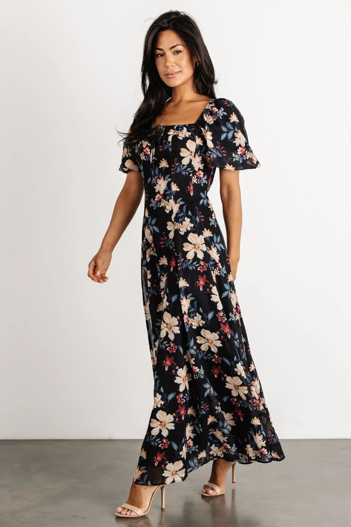 Raelynn Maxi Dress | Black Floral sold by Baltic Born product image thumbnail 4