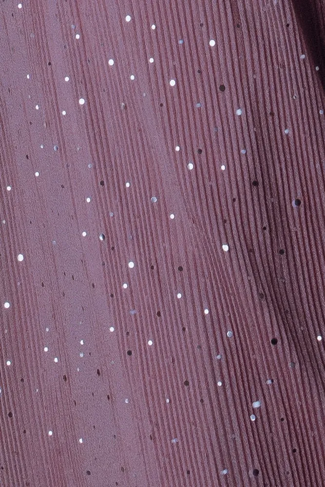 Fabric Swatch - Grace Sparkle | Orchid sold by Baltic Born