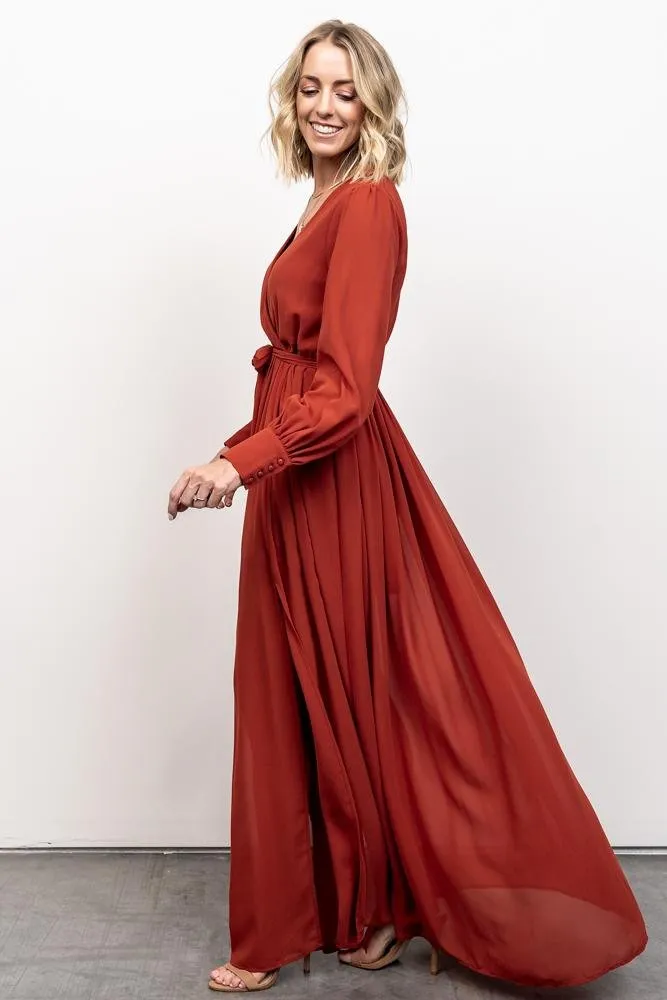 Celine Maxi Dress | Rust sold by Baltic Born product image thumbnail 5