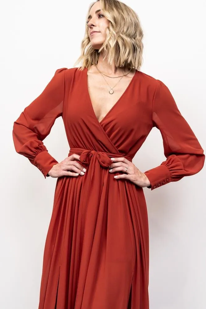 Celine Maxi Dress | Rust sold by Baltic Born product image thumbnail 3