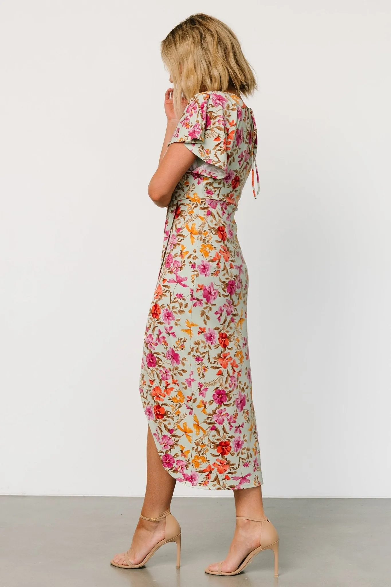 Bloomfield Midi Dress | Sage Floral sold by Baltic Born product image thumbnail 5