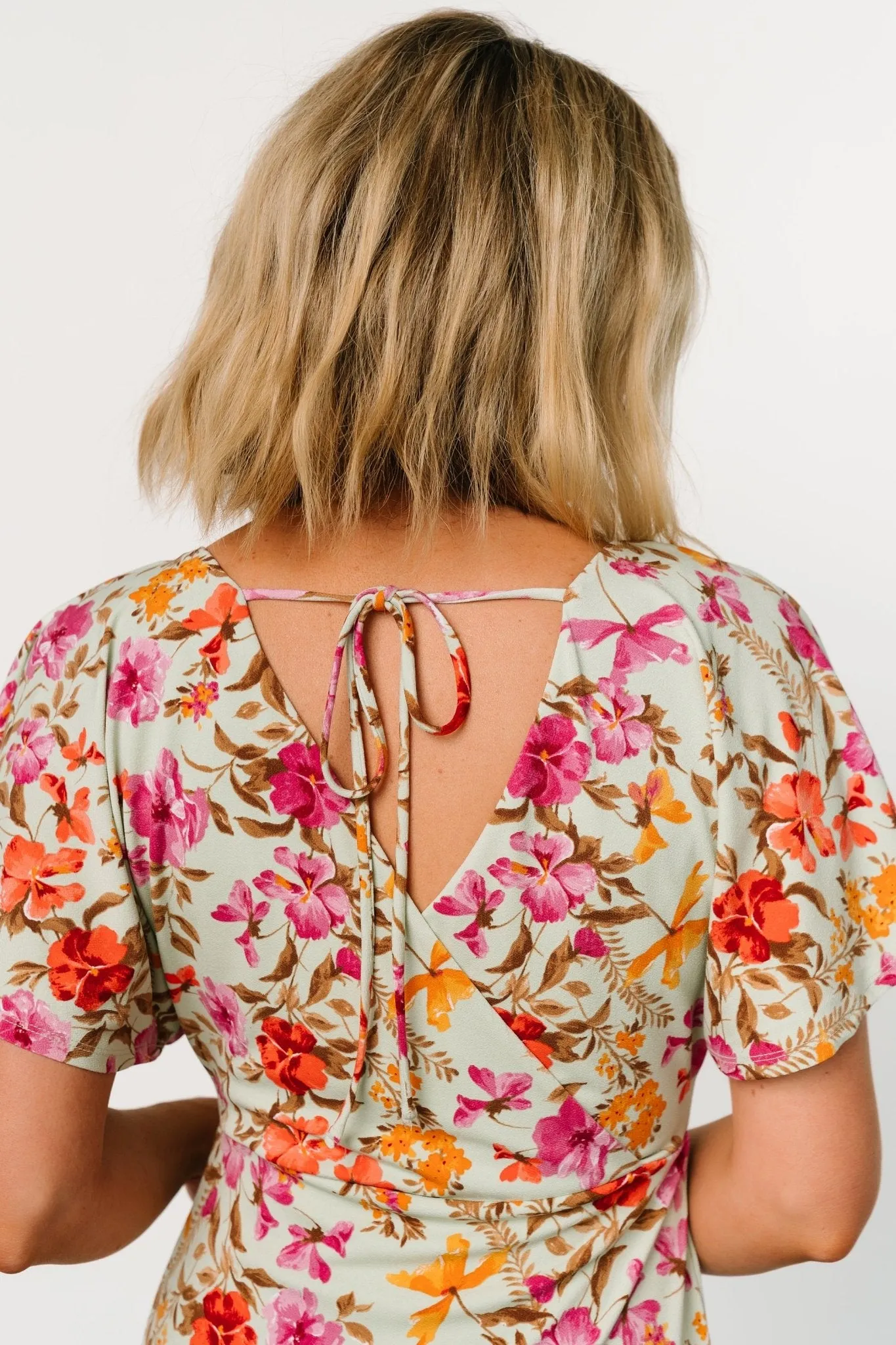 Bloomfield Midi Dress | Sage Floral sold by Baltic Born product image thumbnail 2