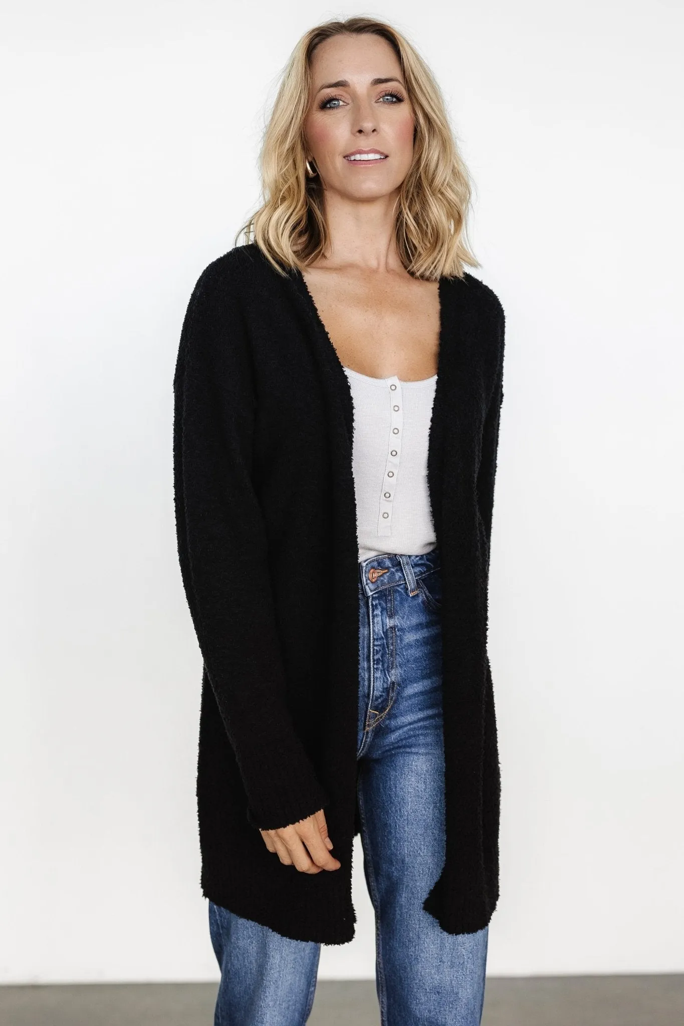 Larsen Cardigan | Black sold by Baltic Born product image thumbnail 3