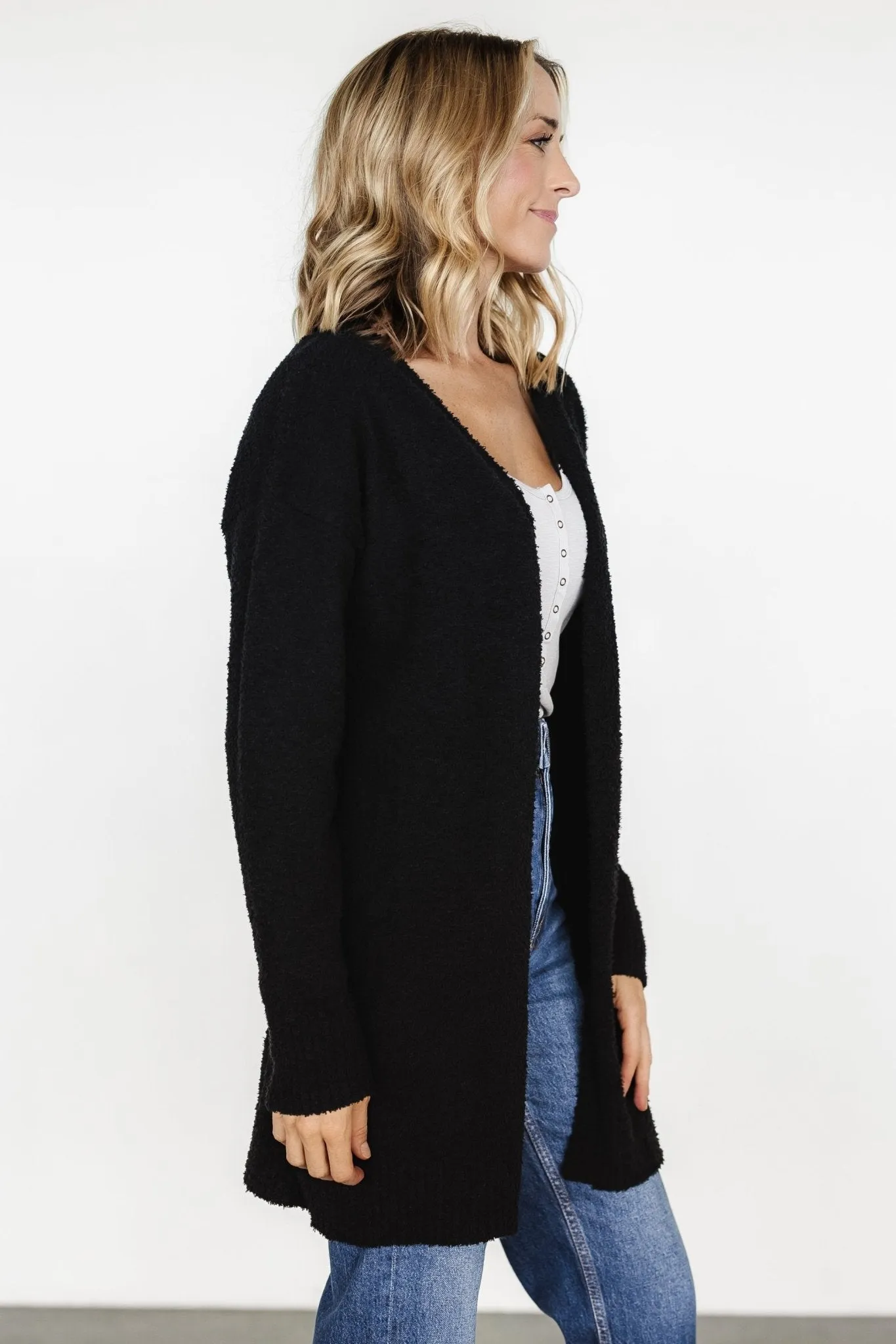 Larsen Cardigan | Black sold by Baltic Born product image thumbnail 2
