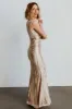 Alessia Sequin Gown | Champagne sold by Baltic Born