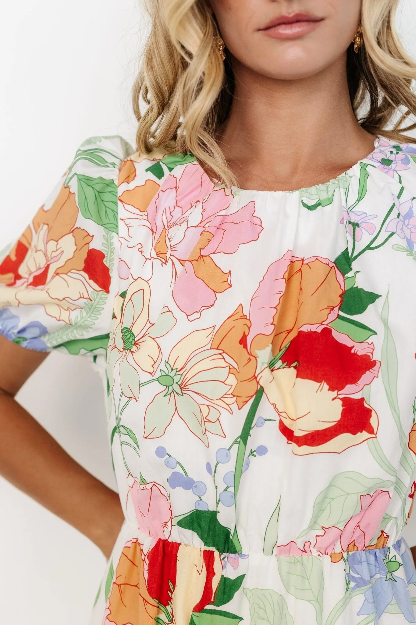 Risette Maxi Dress | Multi Floral sold by Baltic Born product image thumbnail 4